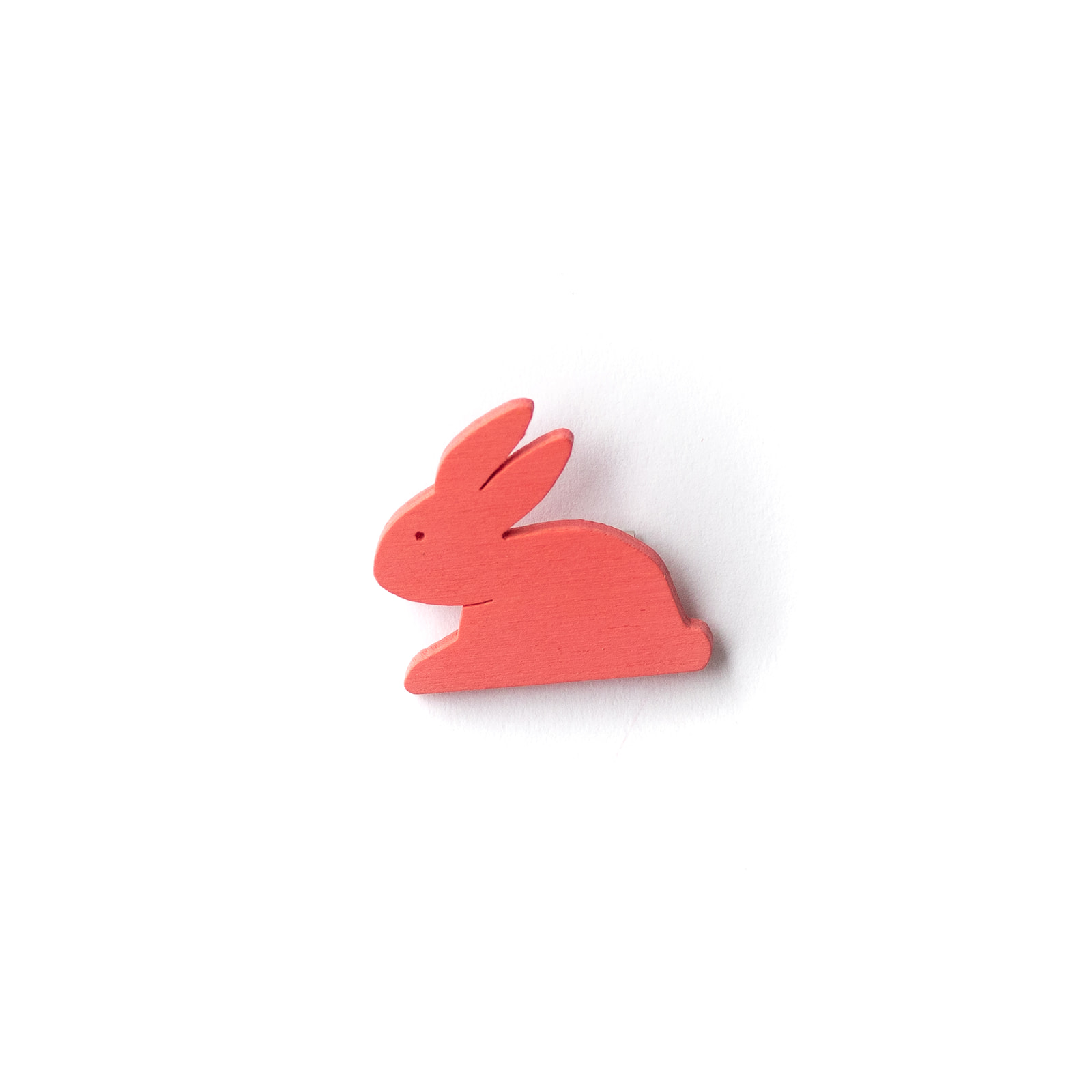 Button Hase pink