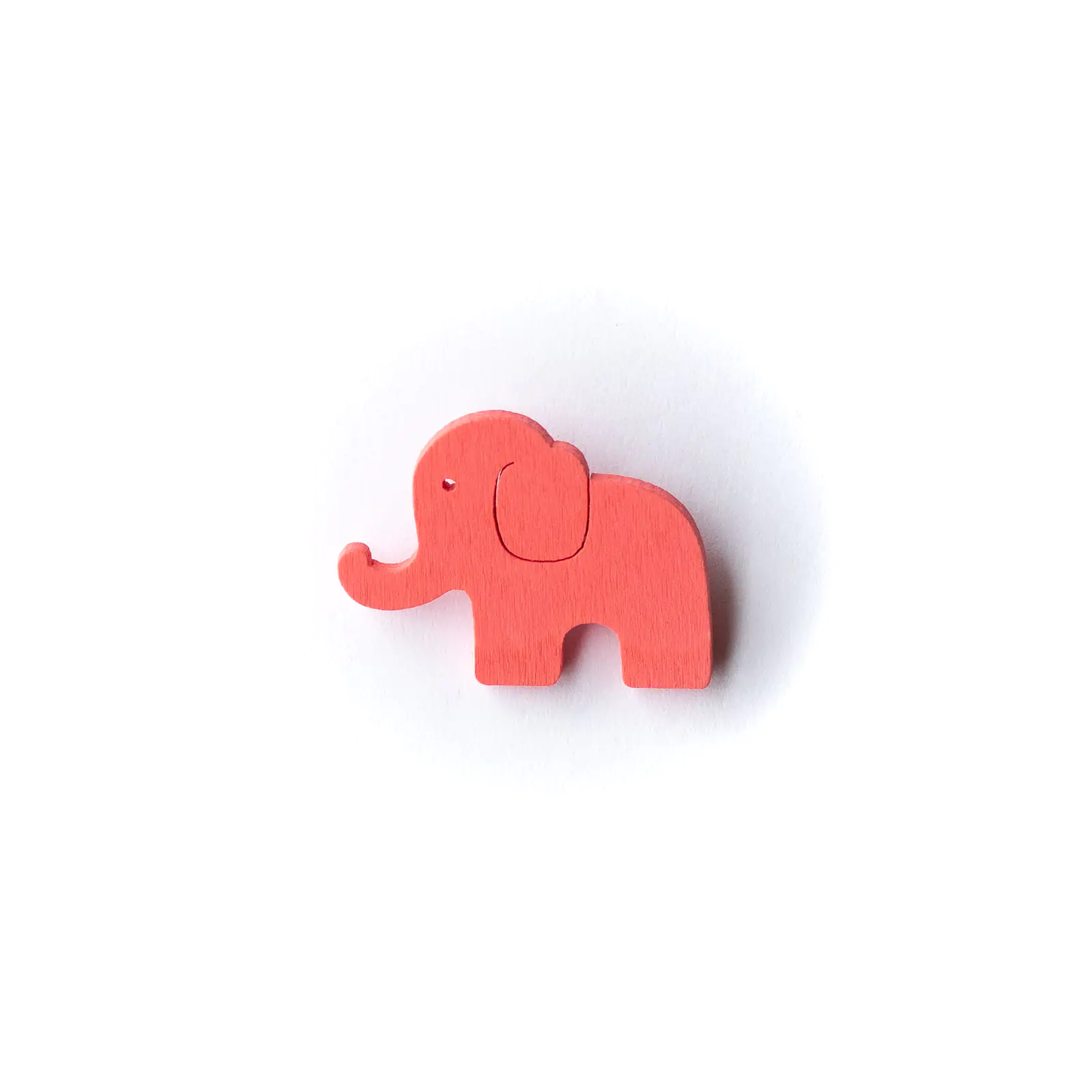 Button Elefant pink