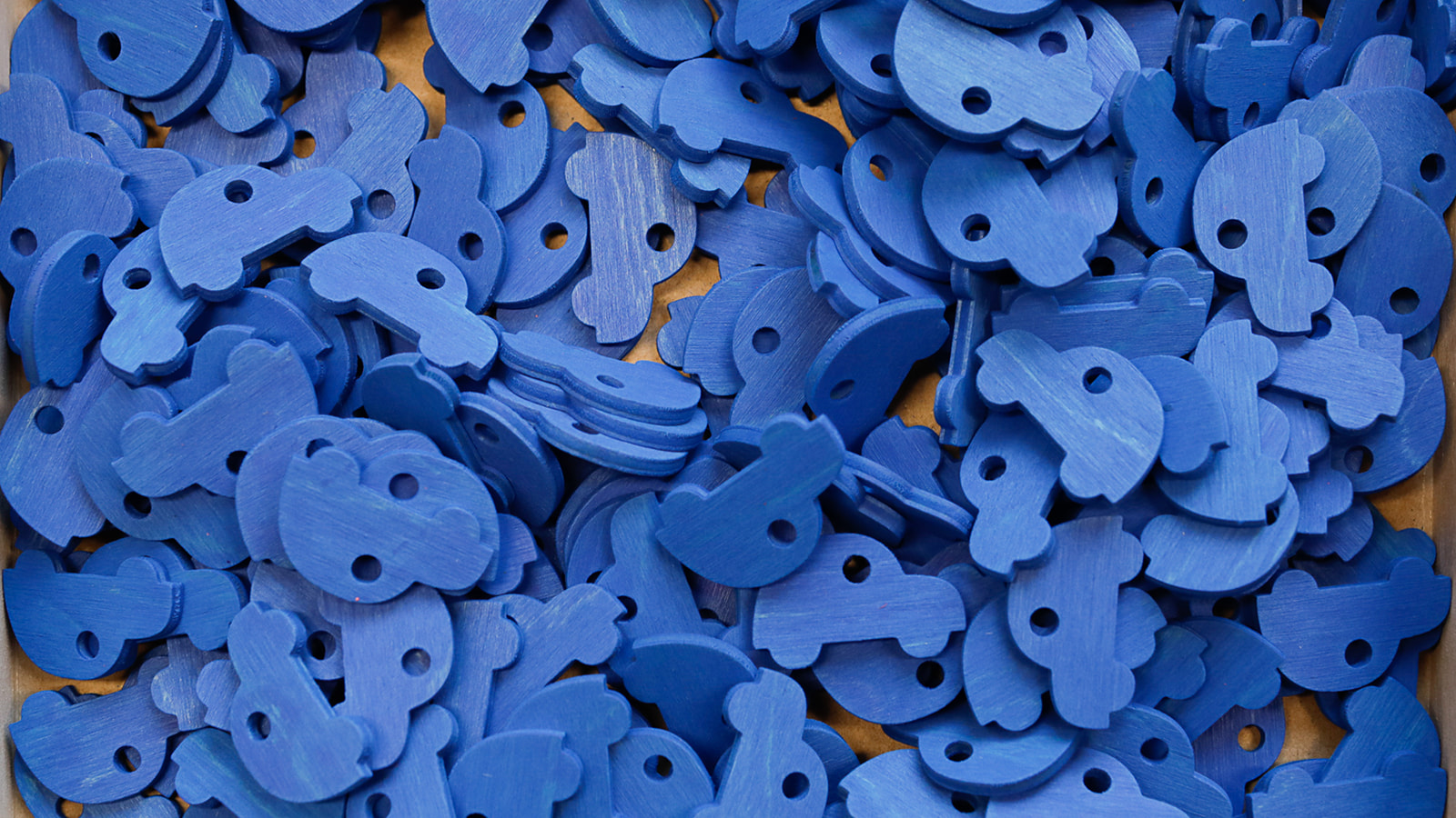 Button Auto blau Button Auto blau
