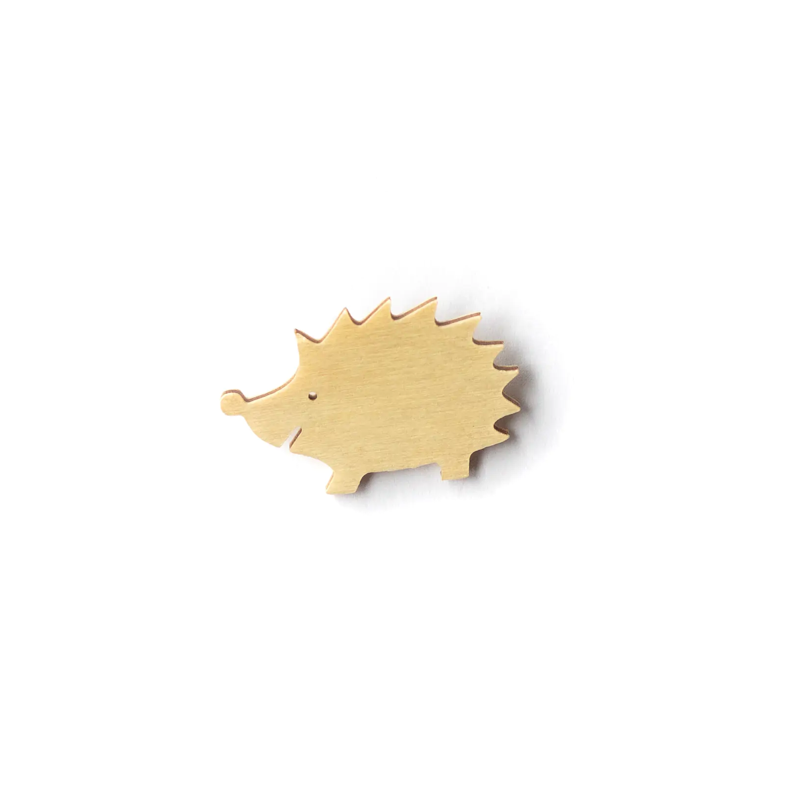 Button Igel natur