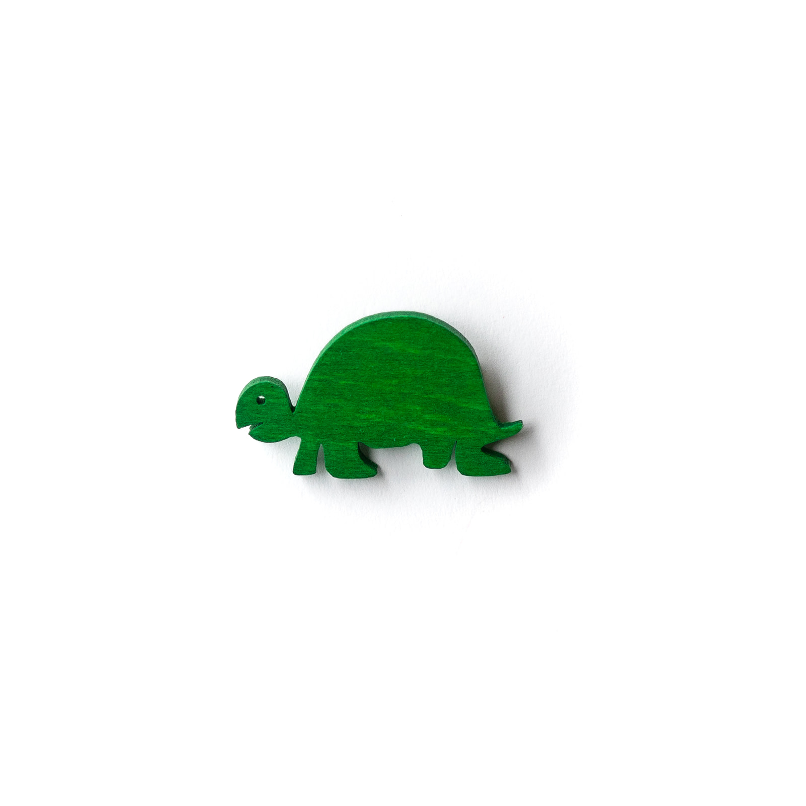 Button Schildkröte grün