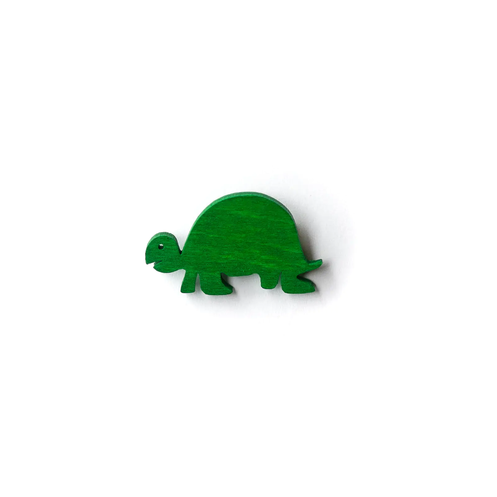 Button Schildkröte grün