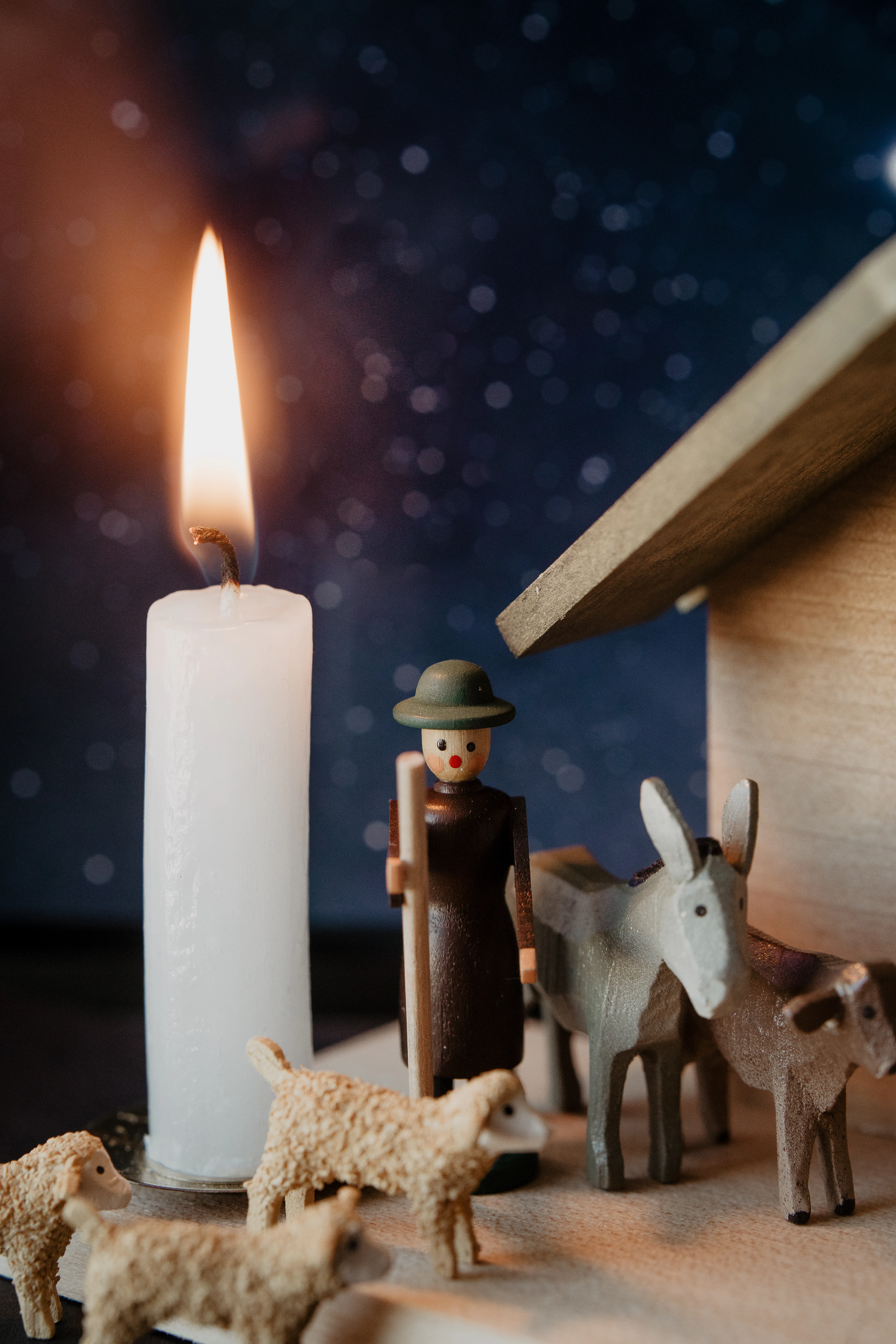 Weihnachtskrippe 14-teilig