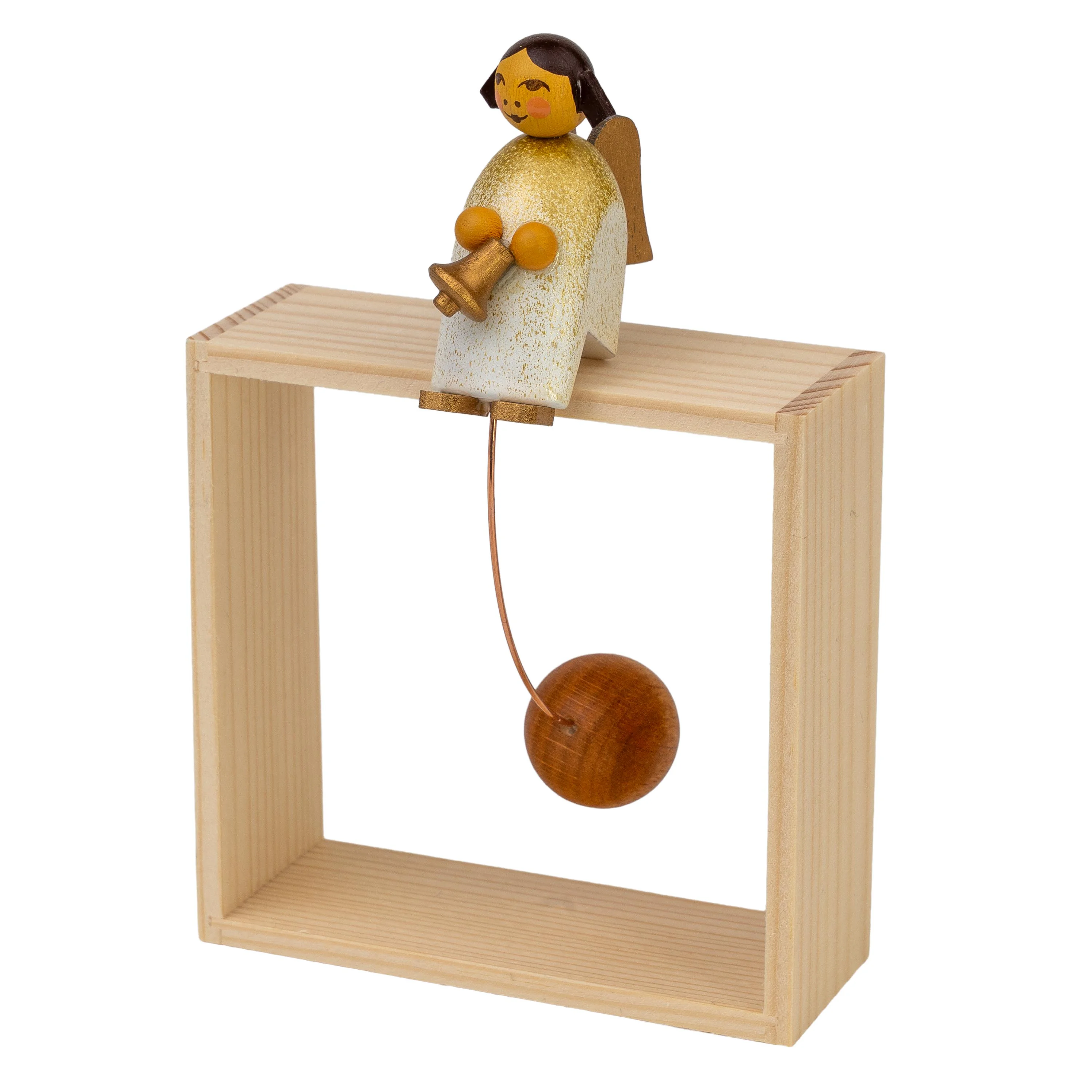 Engel goldfarbenen mit Glöckchen